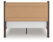 Pamytta Queen Panel Bed, Chest and  Nightstand in Brown - PKG022770