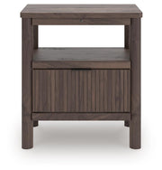 Pamytta Queen Panel Bed, Dresser, Mirror and Nightstand - B2614B38