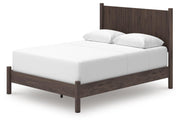 Pamytta Queen Panel Bed, Dresser, Mirror, Chest and Nightstand in Brown - PKG022714