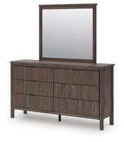 Pamytta Twin Panel Bed, Dresser and Mirror - PCB2614B15