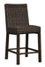 Paradise Trail Medium Brown Bar Stool (Set of 2) - Gate FurnitureOutdoor Bar Stool