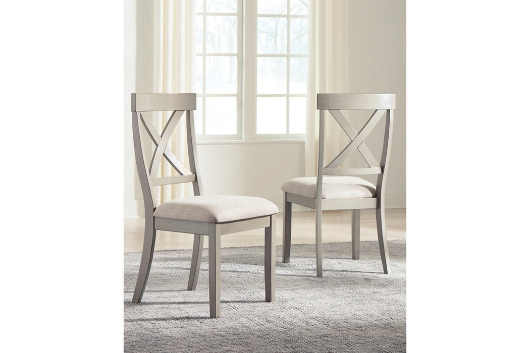 Parellen Gray Dining Chair (Set of 2) - Gate FurnitureDining Chair