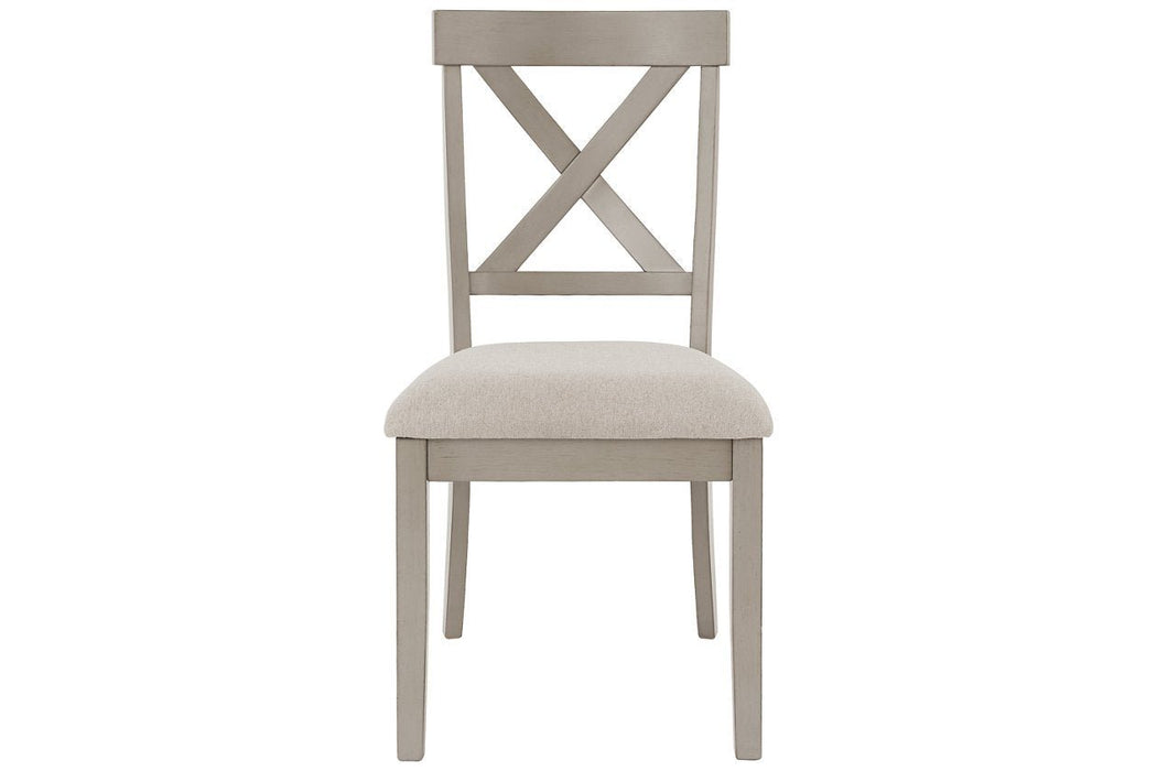 Parellen Gray Dining Chair (Set of 2) - Gate FurnitureDining Chair