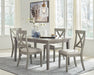 Parellen Gray Dining Room Set - Gate FurnitureDining Room Set