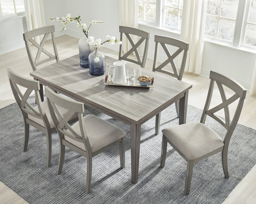 Parellen Gray Dining Room Set - Gate FurnitureDining Room Set