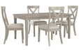 Parellen Gray Dining Table - Gate FurnitureDining Table
