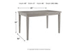 Parellen Gray Dining Table - Gate FurnitureDining Table