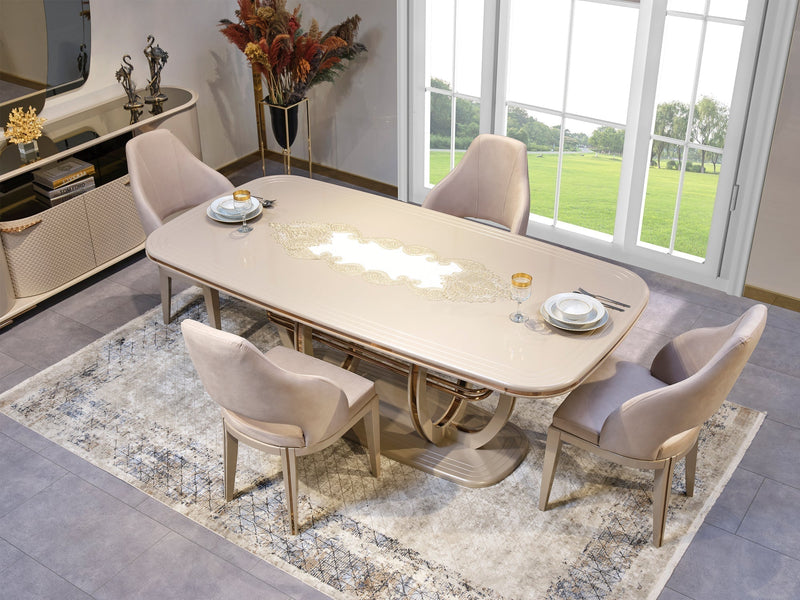 Paris 6 Person Dining Room Set - Dining Room Sets