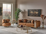 Paris Chair Brown in Brown - 101-PAR-ZEG04-B