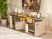 Paris Consol With Mirror - 115-PAR-CON+M