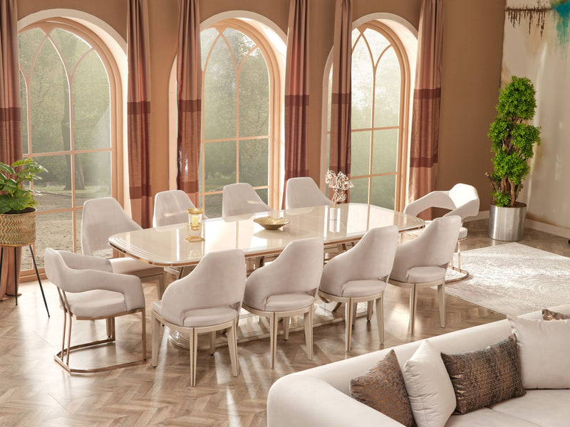Paris Dining Table - Table 130" - 115-PAR-DT-12