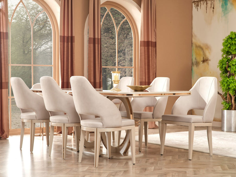 Paris Dining Table - Table 78" - 115-PAR-DT-6