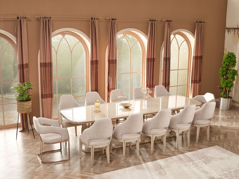 Paris Dining Table - Table 78" - 115-PAR-DT-6