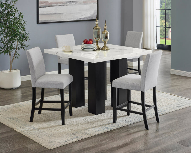 Parkside Dove Counter Height Dining Set - Lara FurnitureCounter Height Set