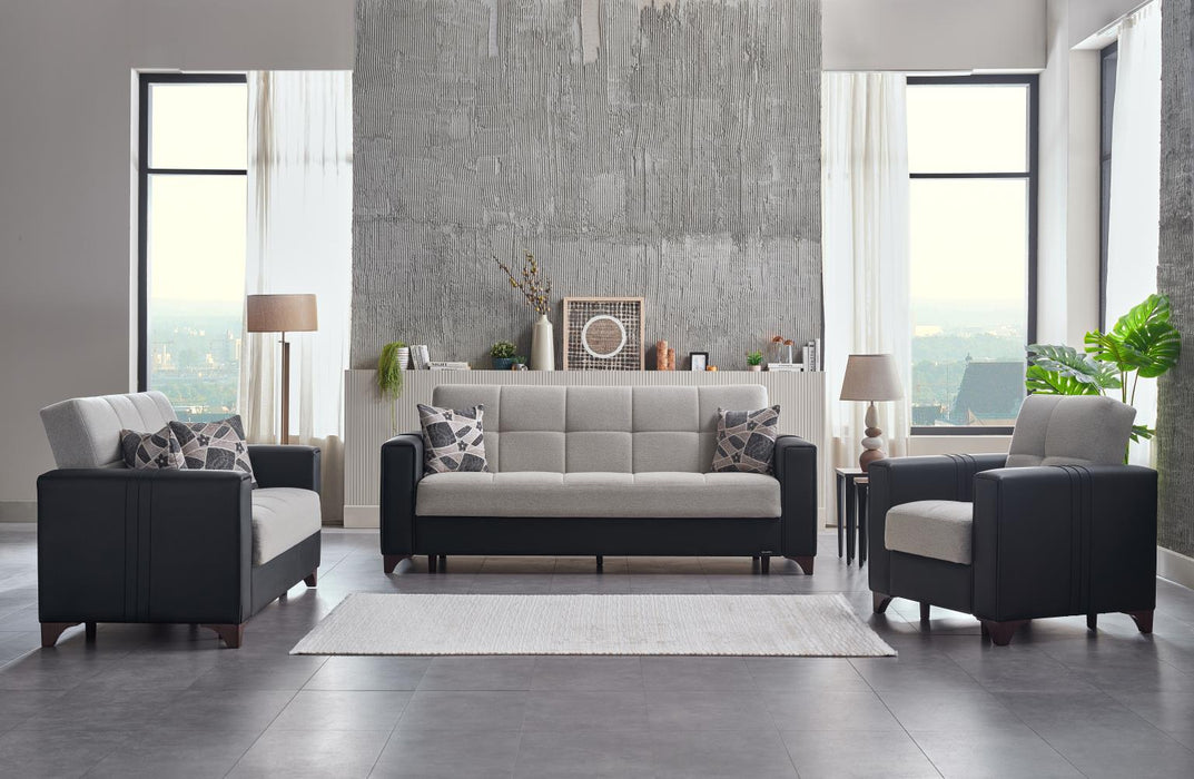 Parma 3 Seat Sleeper (Boss Cream) - Gate FurnitureSleeper Sofa