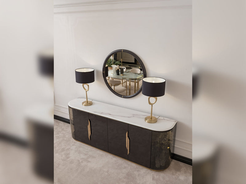 Parma Consol With Mirror - 200-GAB-PAR-CON
