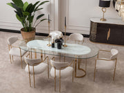 Parma Dining Chair (6 PCS) in Cream - 200-GAB-PAR-DC-6
