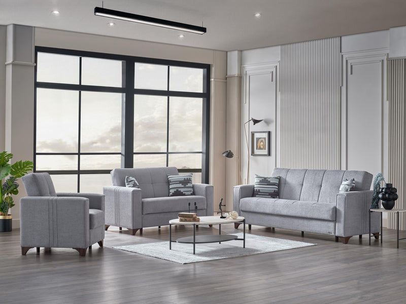 Parma Love Seat (Niva Gray) - 20PMA2E00400003