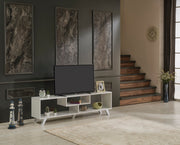 Parma Tv Stand in Grey - 721-PAR-TV-GREY