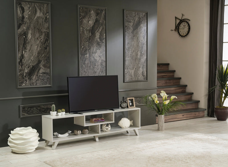 Parma Tv Stand in Grey - 721-PAR-TV-GREY