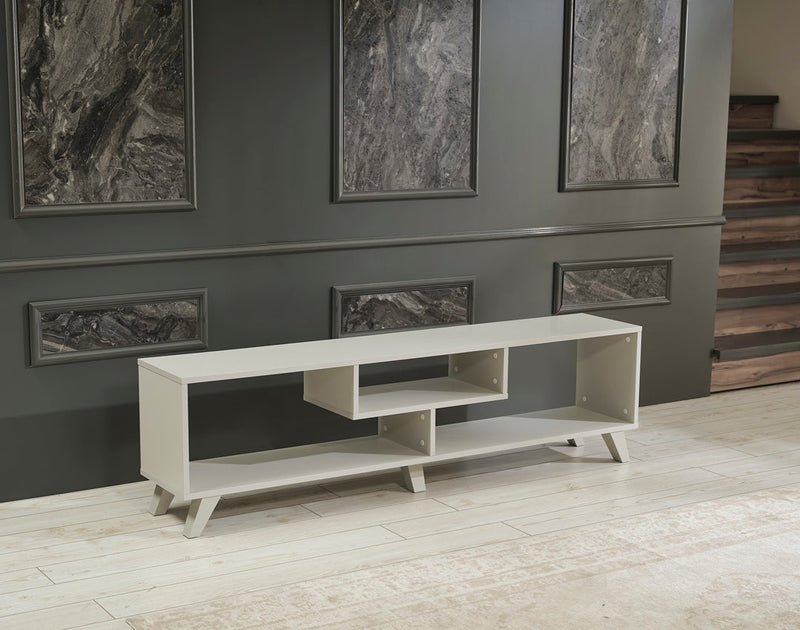 Parma Tv Stand in White - 721-PAR-TV-WHITE