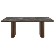 Parry 80-inch Smart Top Paladina Dining Table Dark Walnut - 193961