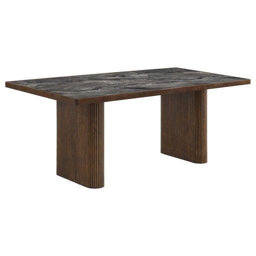 Parry 80-inch SmartTop™ Paladina Dining Table Dark Walnut - 193961