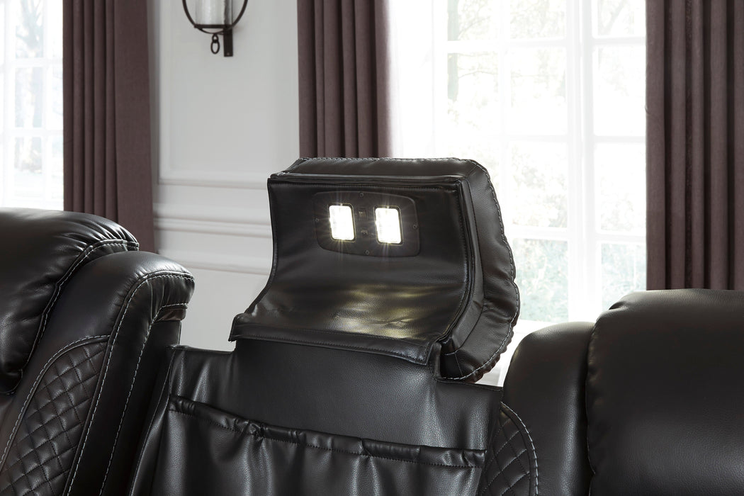 Party Time Power Reclining Sofa - 3700315 - Gate Furniture