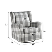 Patli Swivel Chair W/Glider - LV00922