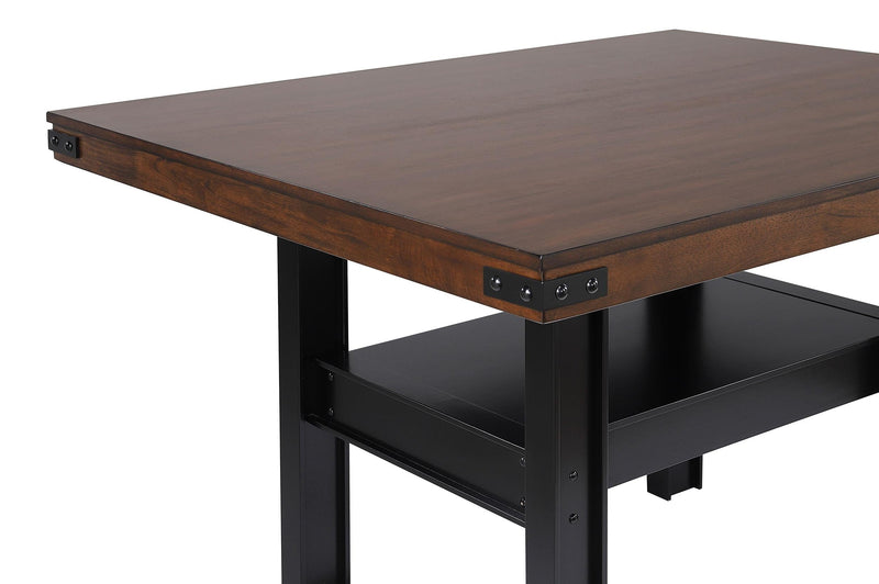 Patterson 60-inch Counter Height Dining Table Mango Oak - 108888