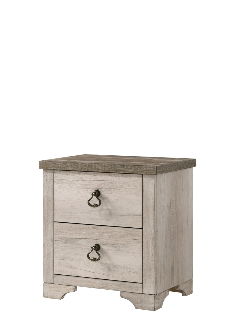 Patterson Driftwood Gray Panel Bedroom Set - Lara FurnitureBedroom Set