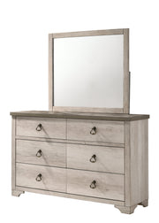 Patterson Driftwood Panel Bedroom Set - Lara FurnitureBedroom Set