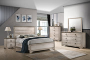 Patterson Driftwood Panel Bedroom Set - Lara FurnitureBedroom Set