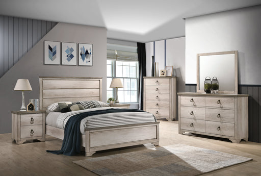 Patterson Driftwood Panel Youth Bedroom Set - Lara FurnitureYouth Bedroom Set