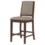 Patterson Upholstered Counter Chair Mango Oak (Set of 2) - 108889