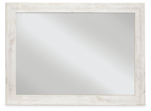 Paxberry Whitewash Bedroom Mirror - Gate FurnitureMirror