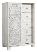 Paxberry Whitewash Dressing Chest - Lara FurnitureChest
