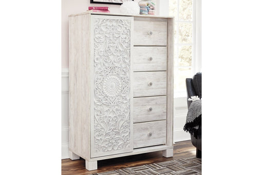 Paxberry Whitewash Dressing Chest - Gate FurnitureChest