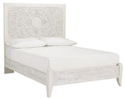 Paxberry Whitewash Full Panel Bed - Lara FurnitureFull Bed