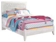 Paxberry Whitewash Full Panel Bed - Lara FurnitureFull Bed