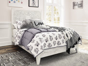 Paxberry Whitewash Full Panel Bed - Lara FurnitureFull Bed