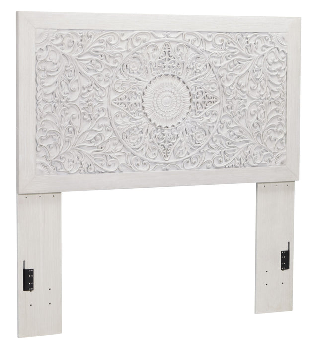 Paxberry Whitewash Full Panel Bed - Gate FurnitureFull Bed