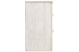 Paxberry Whitewash Nightstand - Gate FurnitureNightstand