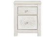 Paxberry Whitewash Nightstand - Gate FurnitureNightstand