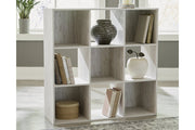 Paxberry Whitewash Nine Cube Organizer - Lara FurnitureBookcases