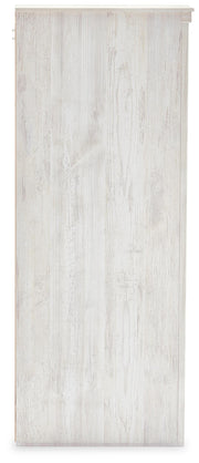 Paxberry Whitewash Queen Panel Bed, Dresser, 2 Chests and 2 Nightstands - B181B31