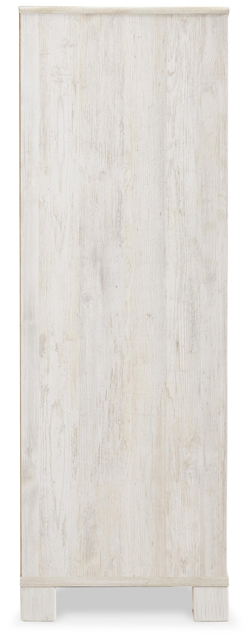 Paxberry Whitewash Queen Panel Bed, Dresser and Chest - B181B34