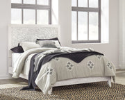 Paxberry Whitewash Queen Panel Bed - Gate FurnitureQueen Bed