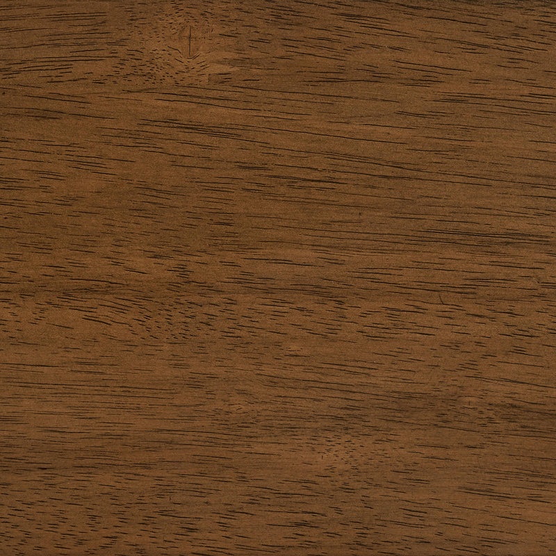 Paxton Round 48-inch Glass Top Wood Dining Table Brown - 122180BG
