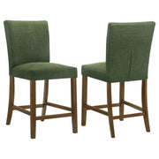 Paxton Upholstered Counter Height Dining Chair Green (Set of 2) - 122179GRN